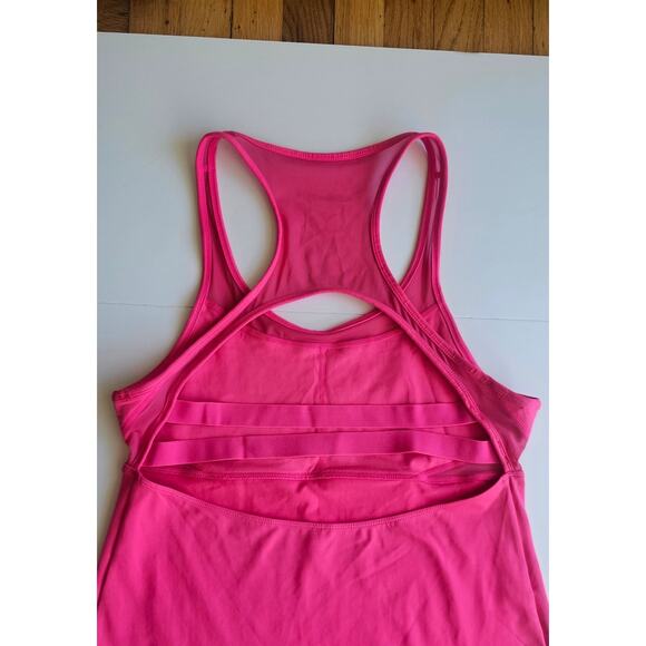 Fabletics Tropez Dress, Performance Strappy Sexy Sporty, Magenta, Sz XXL - Picture 8 of 8